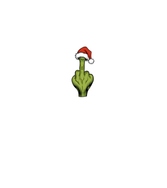 Szeretem a karácsonyi páros pólókat, de én nem Grinch Fekete pólóra angol minta fekete pólón