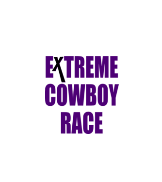 Extreme cowboy race minta szürke pólón