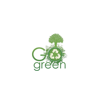 Go Green 1 minta piros pólón