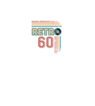 retro_60 minta fehér pólón