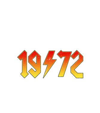1972 Március megszületik egy legenda minta fekete pólón