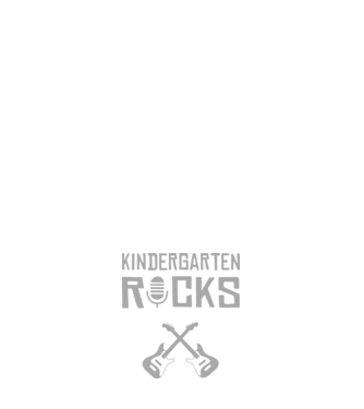 Kindergarten rocks minta sötétkék pólón