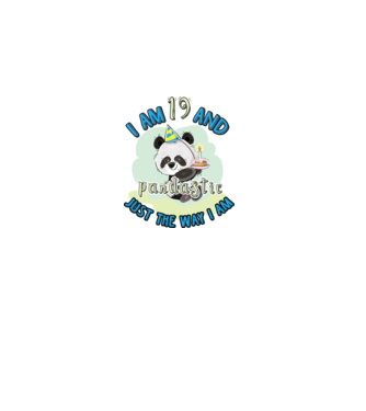PANDASTIC 19 minta fehér pólón