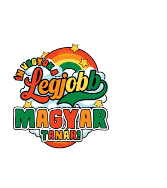 Legjobb magyar tanár minta világoskék pólón