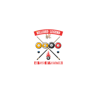 Billiard legend Born in 1983 minta fekete pólón
