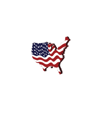 usa 3 minta sötétkék pólón