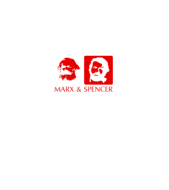 MARX and Spencer minta fekete pólón