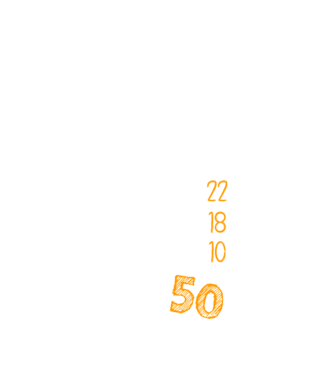 Kinézet, Érzet, Viselkedés 50 - Fekete alap minta fehér pólón
