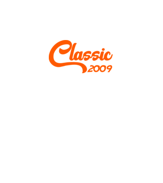 Classic 2009 minta fekete pólón