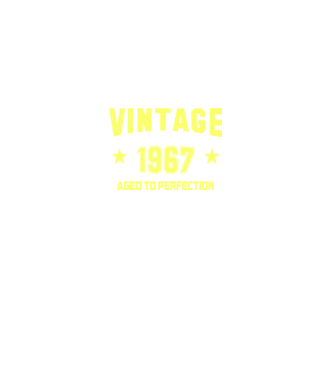 Vintage - 1967 minta fekete pólón