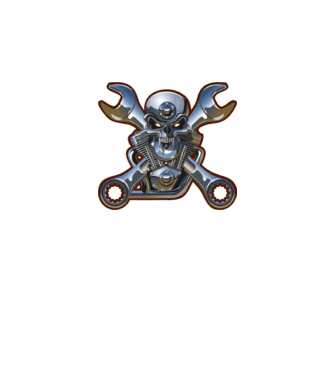 Motorhead minta fekete pólón