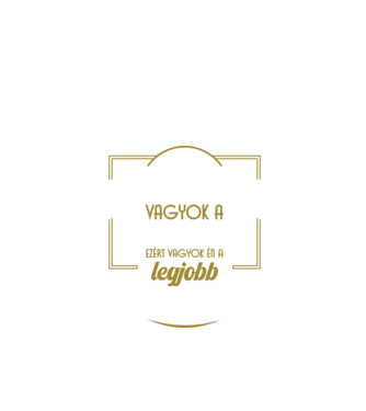 Büszke vagyok a szakmámra Masszőr minta fekete pólón