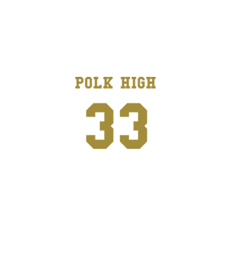 Al Bundy Polk High Football  minta fehér pólón