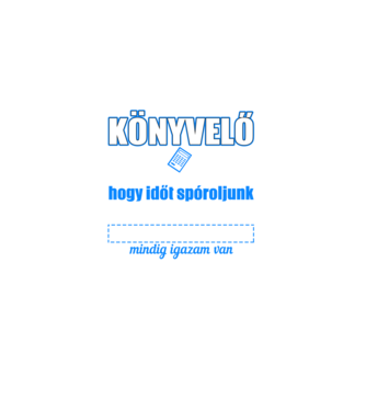 Könyvelő vagyok, mindenben igazam van minta fekete pólón