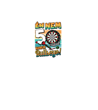 Darts Szülinap 50 éves minta türkiz pólón