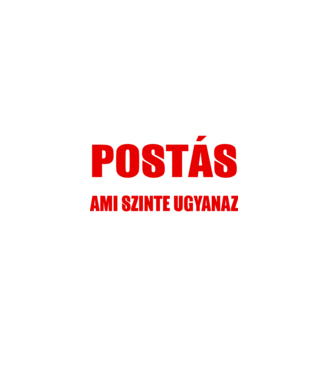 Nem Szuperhős - POSTÁS minta türkiz pólón