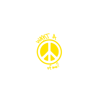 peace minta piros pólón
