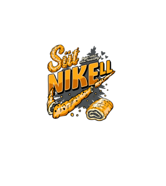 SütNikell minta fekete pólón