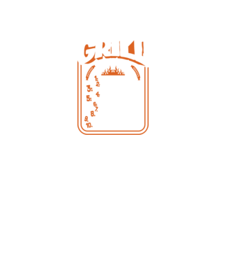 Grill menetrend minta fekete pólón