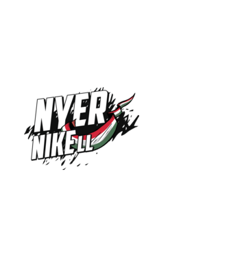 NyerNIKEll minta fehér pólón