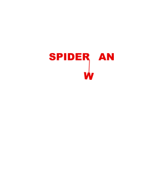 Spider wan minta fehér pólón