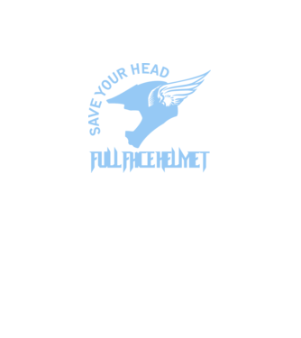 Szárnyas mtb sisak minta fekete pólón