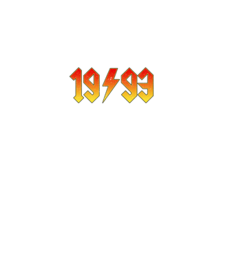 megszületik egy legenda 1993 április minta fekete pólón