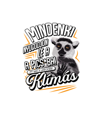 Itt van a legjobb Klímás minta fehér pólón