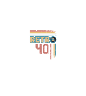 retro_40 minta fehér/piros pólón