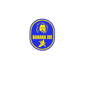 Banana Joe minta fehér pólón