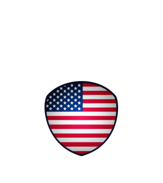USA-jabulani-flag minta fehér pólón