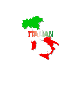 italian.cdr minta fehér pólón