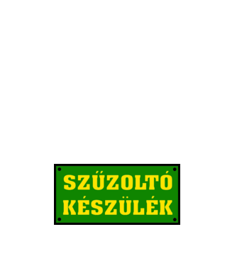 Szűzoltó készülék minta fehér pólón