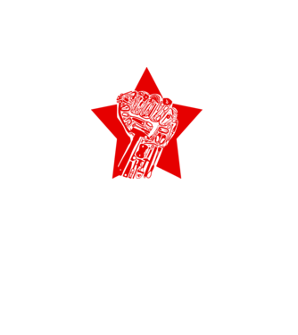 Revolution minta fehér pólón