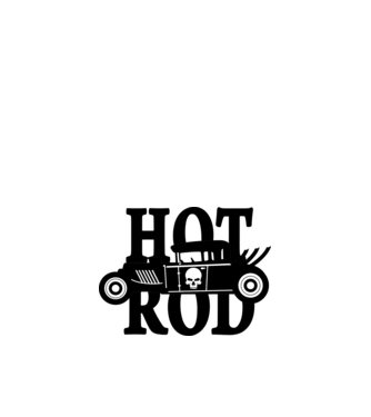HOTROD 6Zk minta piros pólón