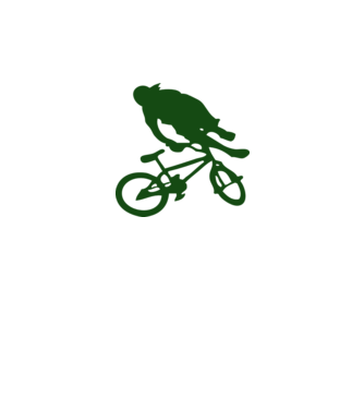 bmx minta szürke/fekete pólón