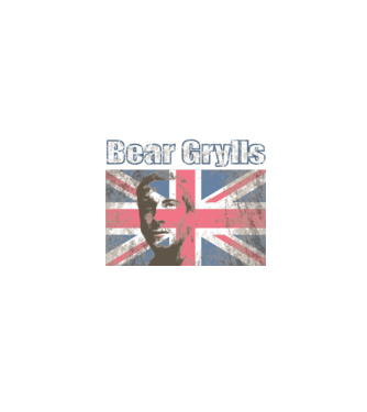 Bear Grylls minta fehér pólón