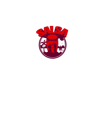 Viva La Salsa minta szürke pólón