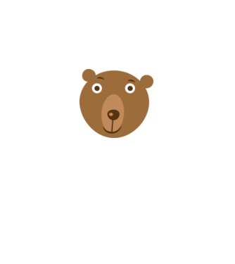 bear minta fehér pólón