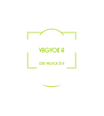 Büszke vagyok a szakmámra DJ minta fehér pólón