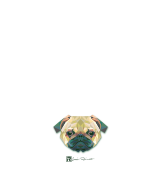 Dogy.ai minta fehér pólón