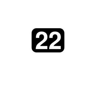 22 minta szürke pólón