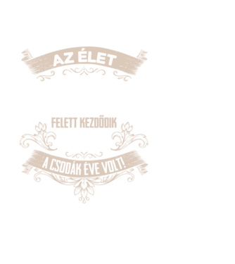 A csodák éve szülinapos 30 éves 1995 minta fekete pólón
