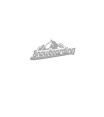 Snowboarding minta fehér pólón