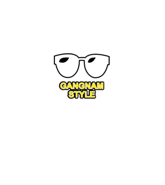 gangnamstyle1 minta sötétkék pólón