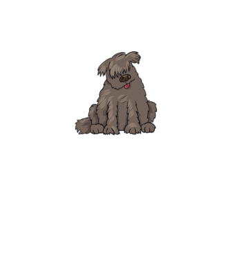dog_05 minta homokszín pólón
