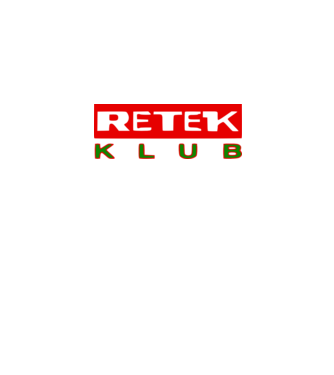 Retek Klub minta fehér pólón