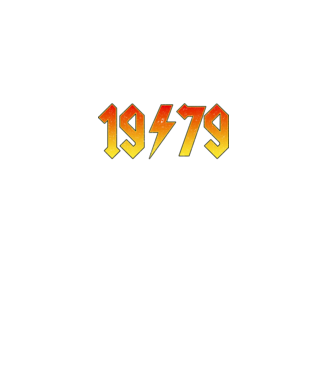 Rock születésnap 1979 Szeptember minta almazöld pólón