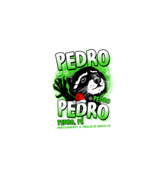 Pedro Pedro xmas minta fekete pólón