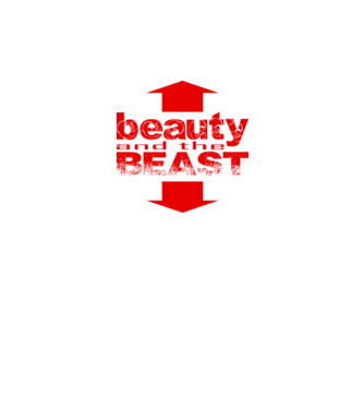 beauty_and_the_beast_base minta fekete pólón